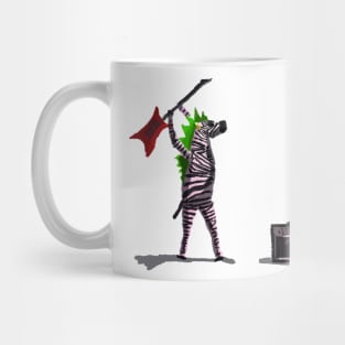 Punk Rock Zebra Mug